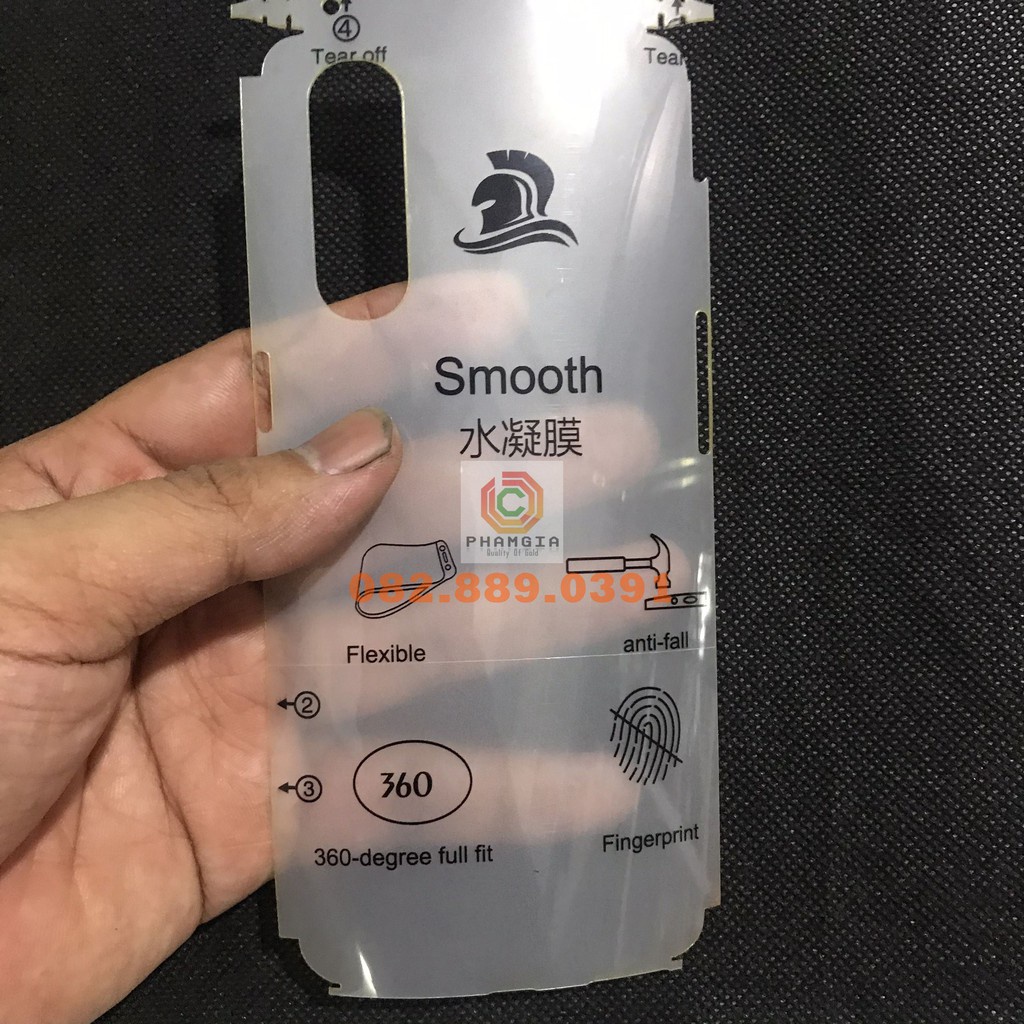 Dán PPF bóng, nhám cho Oppo Reno 3 Pro 4G/ Reno 3 Pro 5G màn hình, mặt lưng, full lưng viền siêu bảo vệ