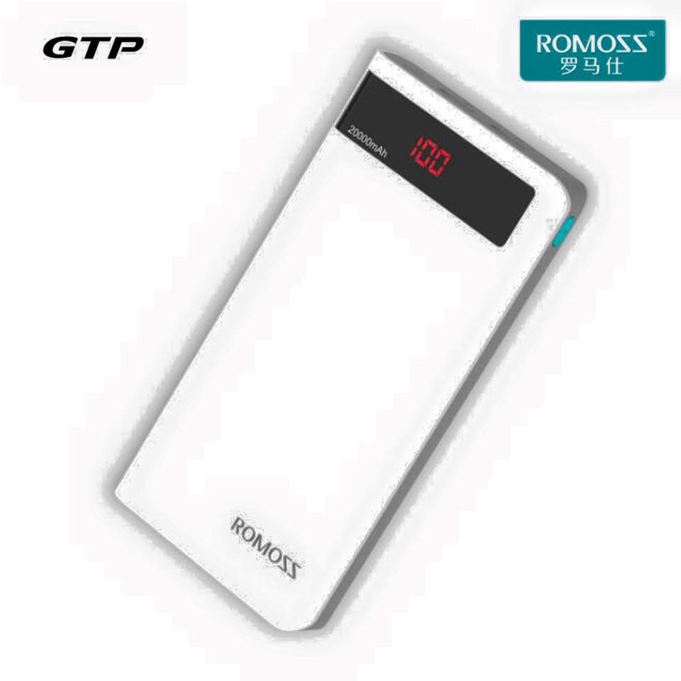 Pin Dự Phòng Romoss Sense 6P 20000mAh Chính Hãng