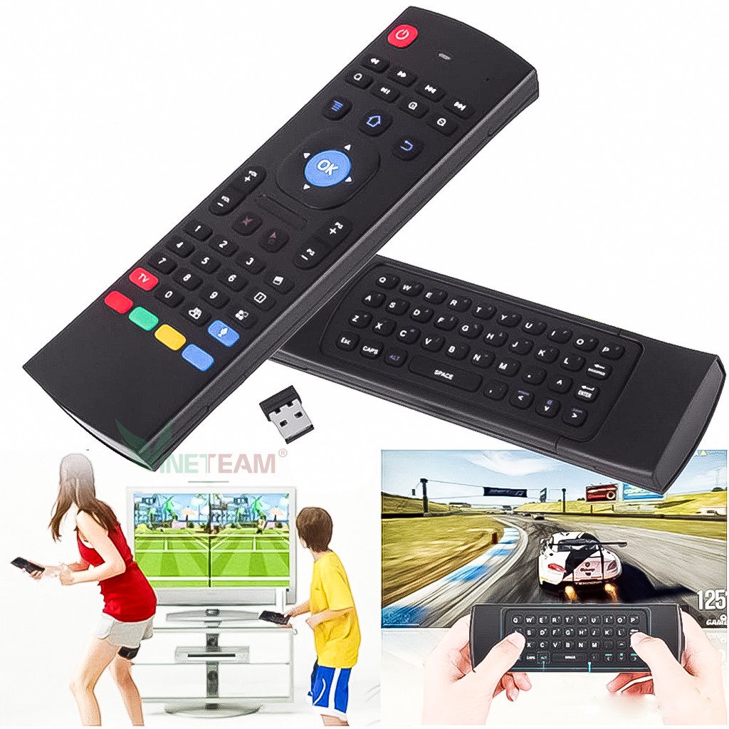 Chuột bay KM-900 điều khiển bằng giọng nói thế hệ mới MX3 Pro chuyên dụng cho Android Box, Smart TV, máy tính -dc1234