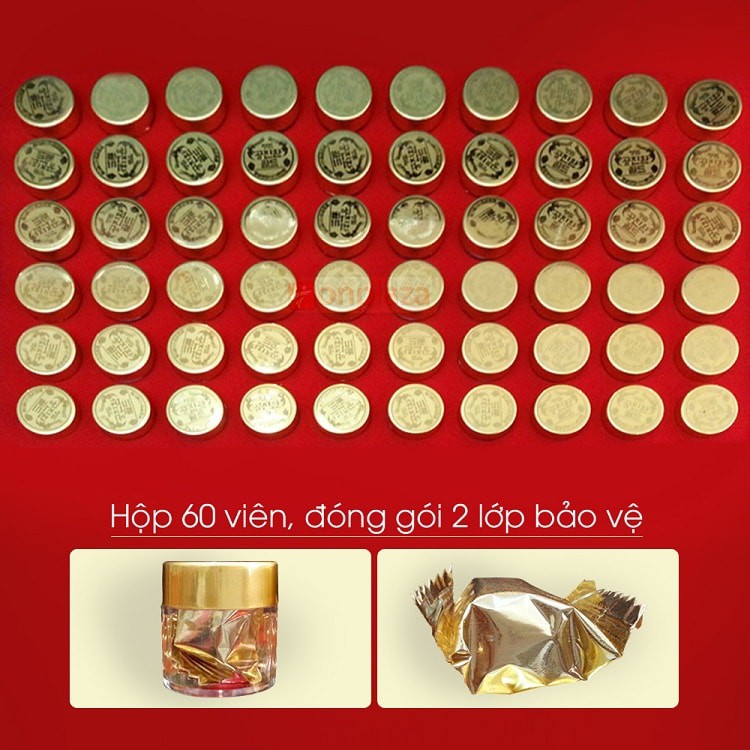 ĐÔNG TRÙNG HẠ THẢO HÀN QUỐC -HỘP GỖ 60 VIÊN | BigBuy360 - bigbuy360.vn