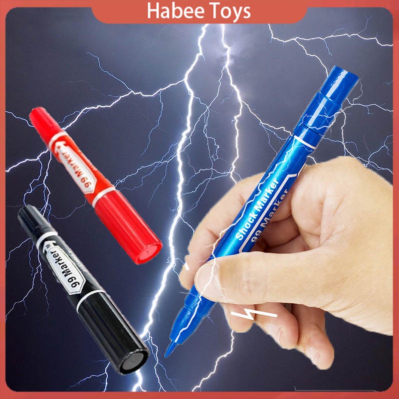 Bút Lông Đánh Dấu Sốc Điện Vui Nhộn Làm Quà Tặng Bạn Bè Và Làm Gia Đình Cười Với Đồ Chơi Giật Điện Ngày Cá Tháng Tư