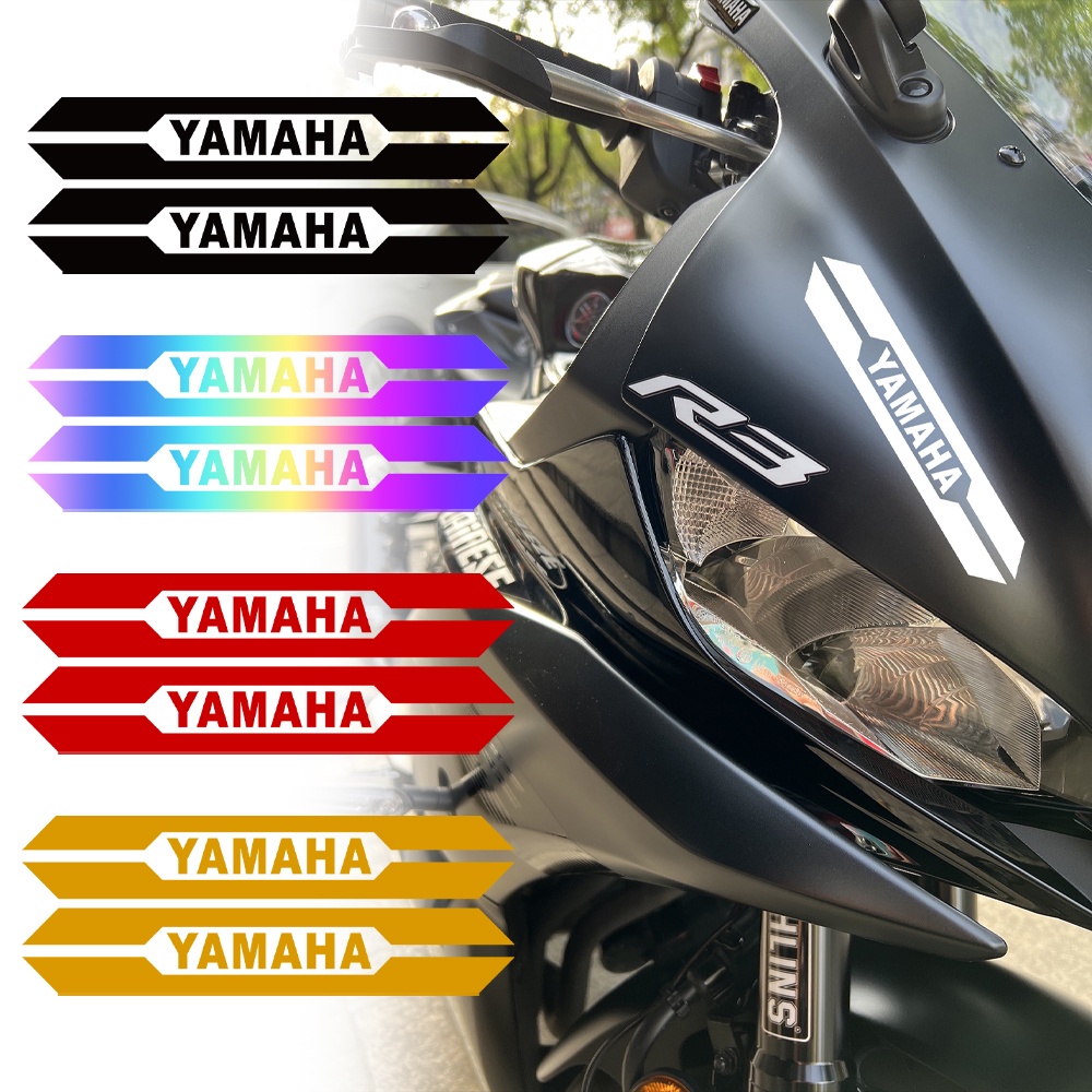 Yamaha Sticker phản quang đã sửa đổi Decal phụ kiện xe máy Dán trước xe máy