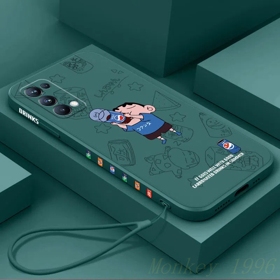 ốp lưng OPPO Reno 5 Ốp Điện Thoại tpu Thời Trang Cho OPPO Reno6 5G A16  Reno7 5G Reno5 Reno4 Reno2 F A91 A93 A94 A9 2020 A5 2020
