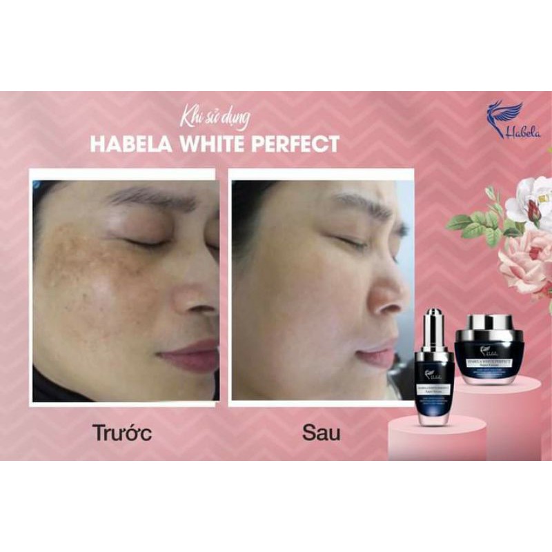 Kem nám và dưỡng da Habela White Perfect | BigBuy360 - bigbuy360.vn
