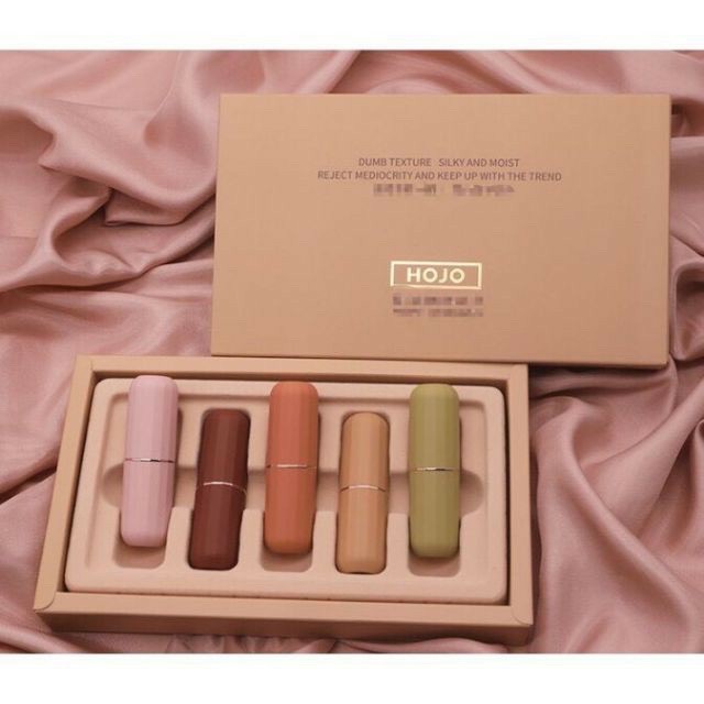 [Tách set] Lẻ 01 thỏi son sáp HOJO Molandi Velvet Lipstick nội địa Trung