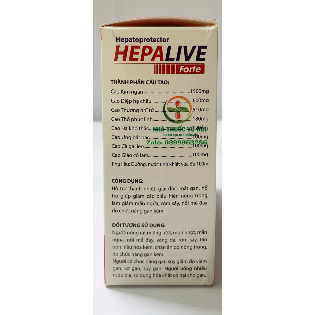 Mát gan giải độc Hepalive . | BigBuy360 - bigbuy360.vn