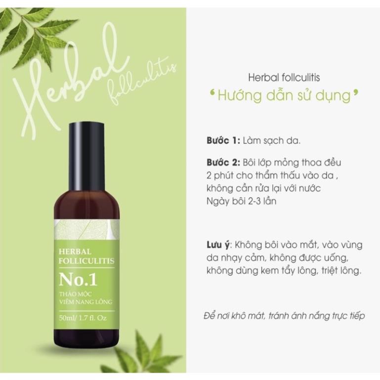 [HÀNG CHÍNH HÃNG]Thảo Mộc Viêm Nang Lông NEEM - Mee Natural