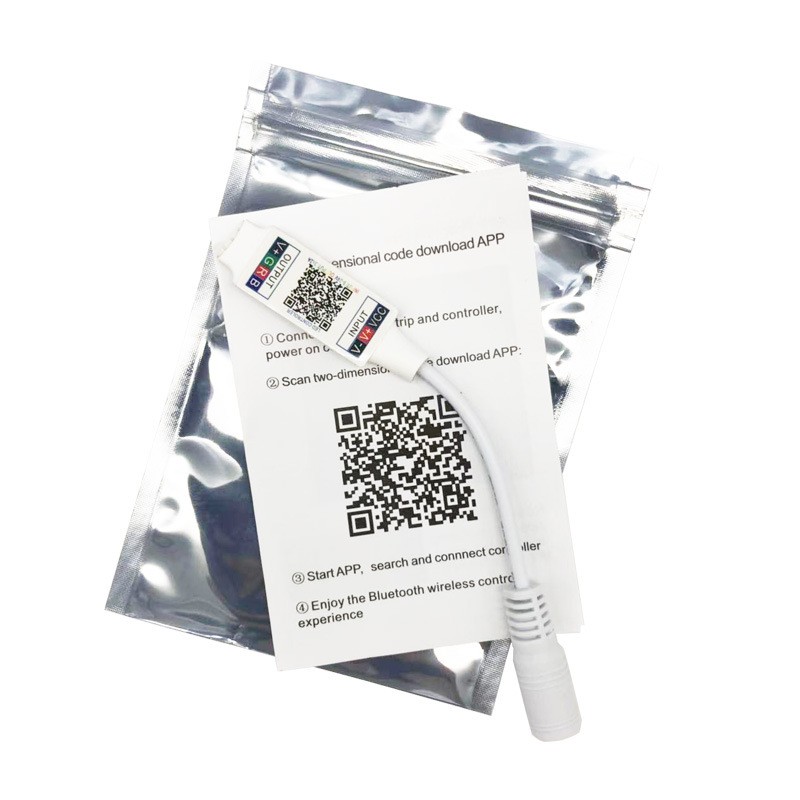 Bộ điều khiển LED RGB qua bluetooth - Màu trắng | BigBuy360 - bigbuy360.vn