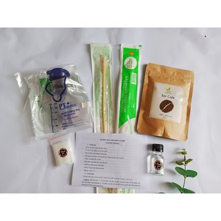 COMBO Cà Phê + Bộ Dụng Cụ thải độc đại tràng,Coffee Enema Gerson (liệu trình 10 ngày)