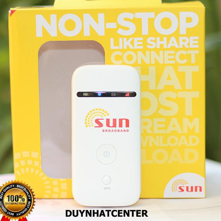 [HÀNG SẴN] Bộ phát WiFi từ sim 3G 4G SUN ZTE MF65