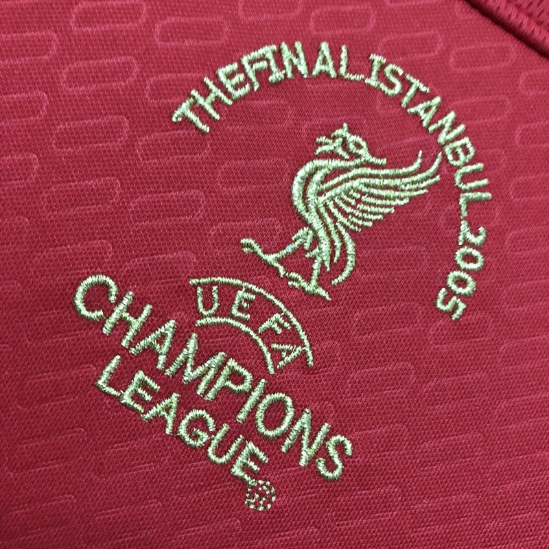 Áo Thun Bóng Đá Ngắn Tay Đội Tuyển Liverpool Size S-XXL 04/05