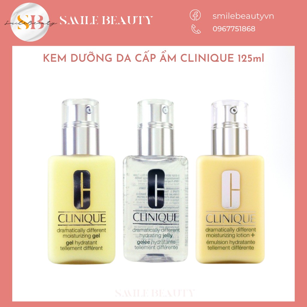 Kem dưỡng clinique các loại 125ml-đủ bill us