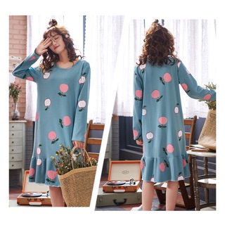 Váy ngủ Hàn Quốc cotton 4 chiều siêu xinh