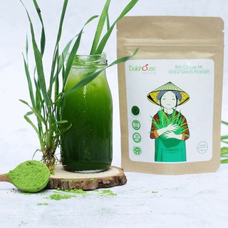 Bột cỏ lúa mì nguyên chất sấy lạnh Dalahouse - siêu thực phẩm có giá trị năng lượng và dinh dưỡng cao bảo vệ sức khỏe