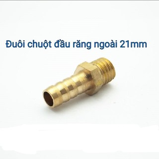 béc nối đồng ren ngoài phi 21 đui chuột 8mm,10mm,12mm,14mm,16mm,18mm