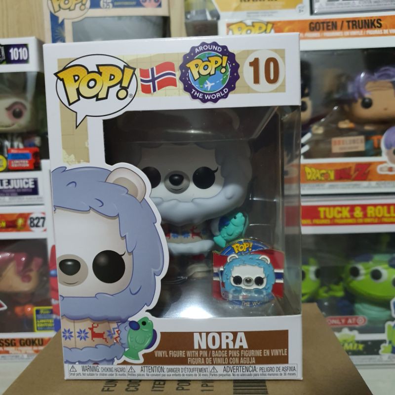 Đồ chơi mô hình funko pop 10 Nora - Around The World