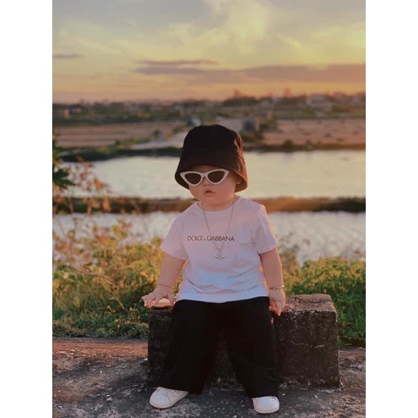 Mũ Bucket Trơn Cho Bé Vành Tròn Phong Cách Hàn Quốc MU00