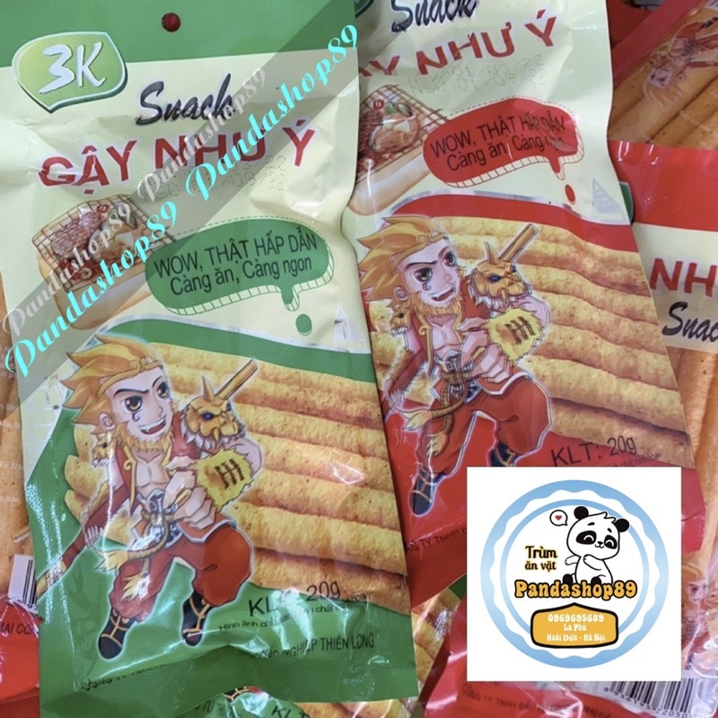 Snack hình gậy như ý giòn ngon Thiên Long (gói 20g)