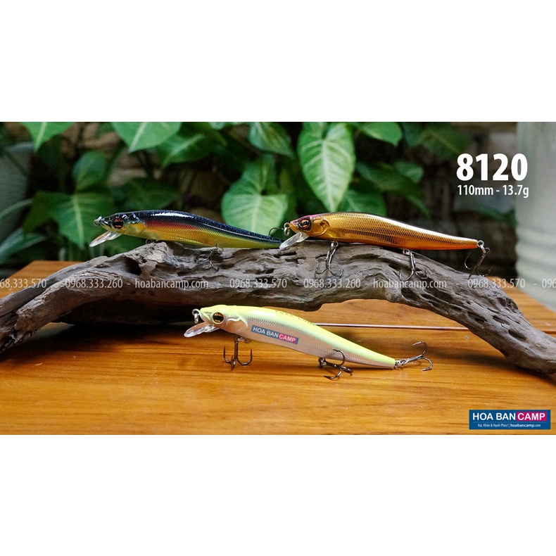Mồi Lure Minnow FL 8120 Floating | 110mm - 13.7g