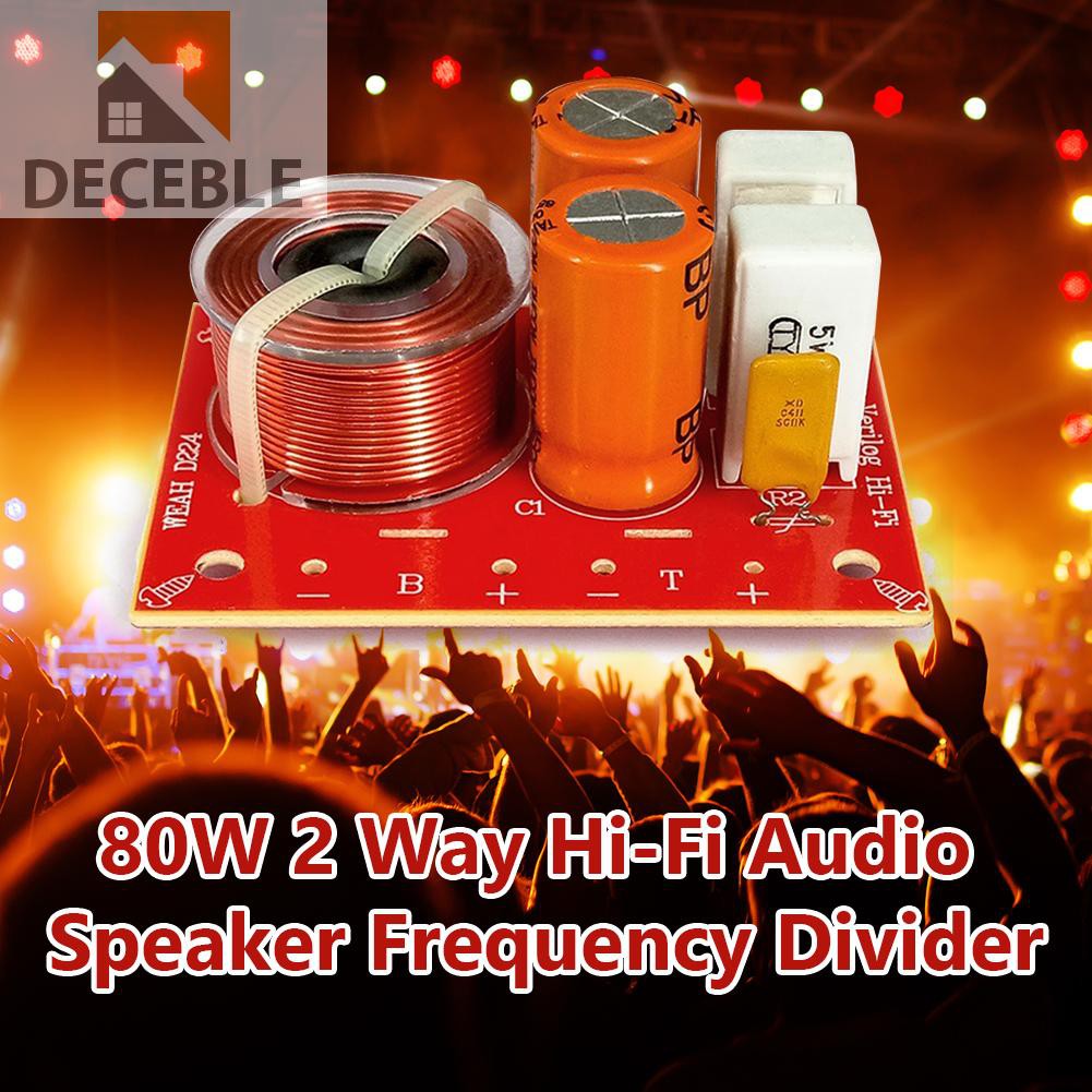 Bộ Chia Tần Số Âm Thanh Hi-Fi 80w 2 Chiều Chuyên Dụng Cho Loa | BigBuy360 - bigbuy360.vn