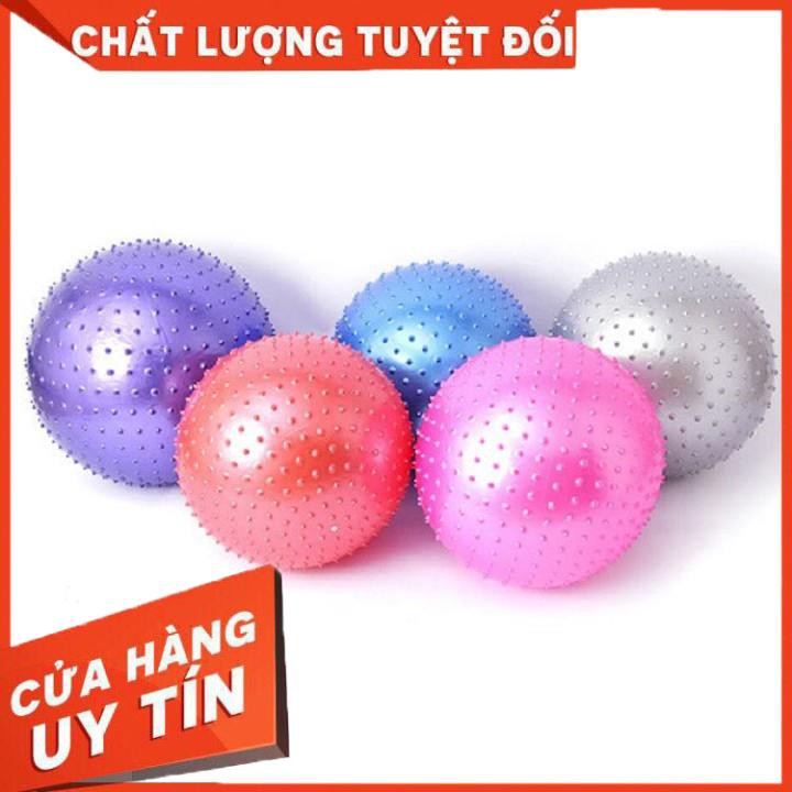 BÓNG TẬP YOGA CAO CẤP 65CM CÓ GAI