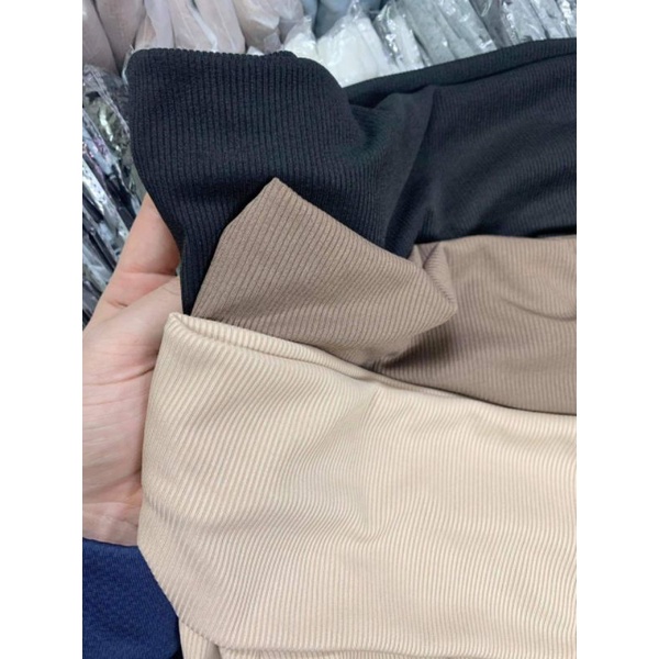 Áo len tăm trễ vai