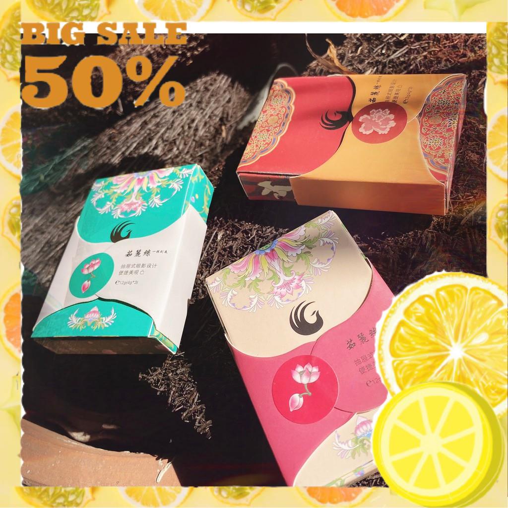 Phấn Mắt 4 Ô Phượng Hoàng Cung Đình 5822 Auth Nội Địa