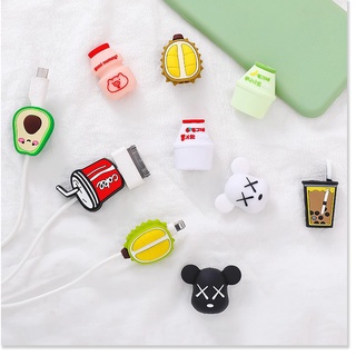 Phụ Kiện Bảo Vệ Đầu Sạc Cho Phụ Kiện Tai Nghe Bluetooth Airpod Airpods i12 và Cáp Sạc Iphone Pin Dự Phòng - Shin Case