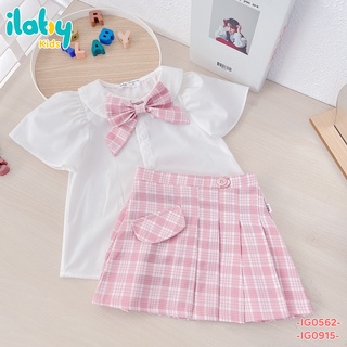 [25.6 GIẢM 40K ĐƠN 299K] Nơ cổ đi học cho bé ILABY [0993]