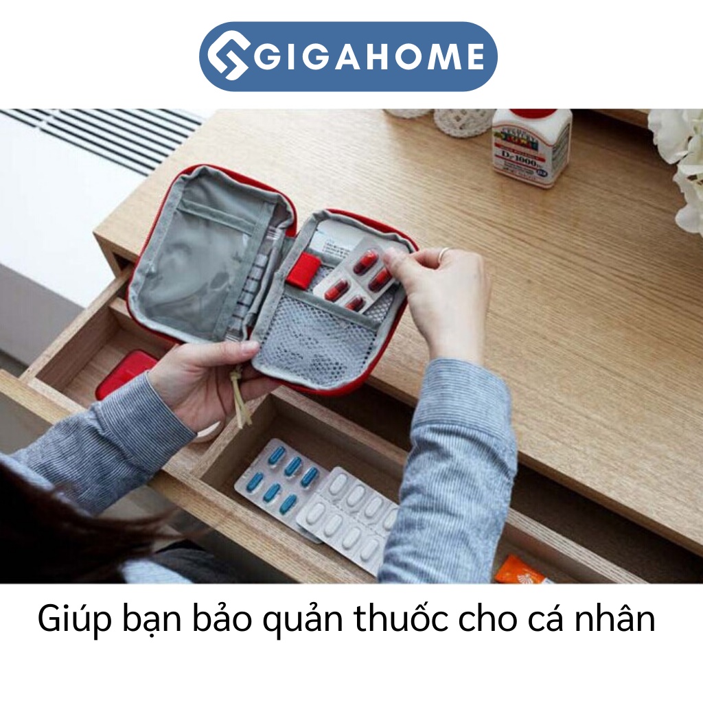 Túi Y Tế Mini Đựng Dụng Cụ Y Tế - Dụng Cụ Sơ Cứu GIGAHOME Nhỏ Gọn 7606