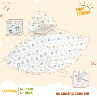 Áo choàng poncho thời trang trẻ em Luxry