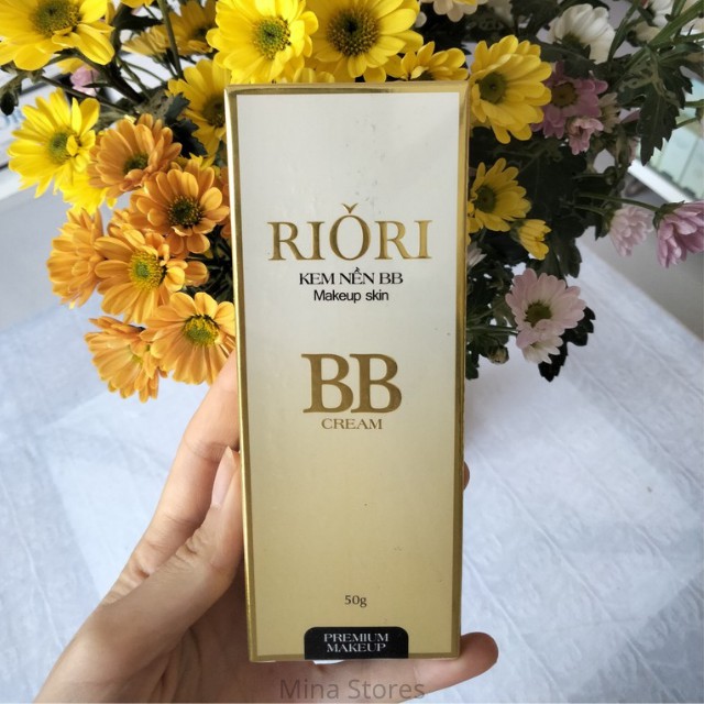 Kem Nền Trang Điểm Riori BB Cream 50g – Kem Nền Che Khuyết Điểm Đa Chức Năng Phù Hợp Mọi Loại Da