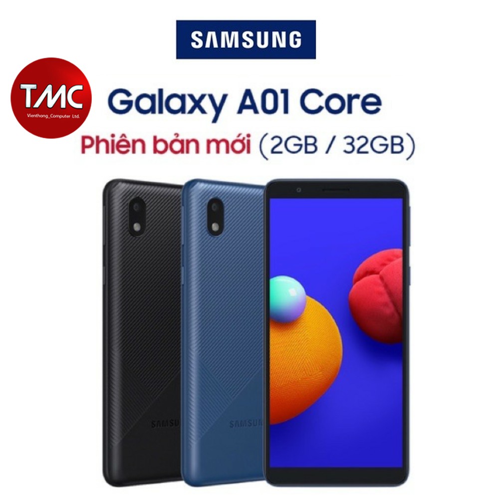 Điện Thoại Samsung Galaxy A01 Core (2GB/32GB) - Hàng Chính Hãng