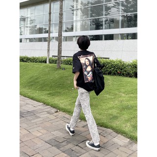 Áo Thun Đen Monalisa x BBIR LIMITED