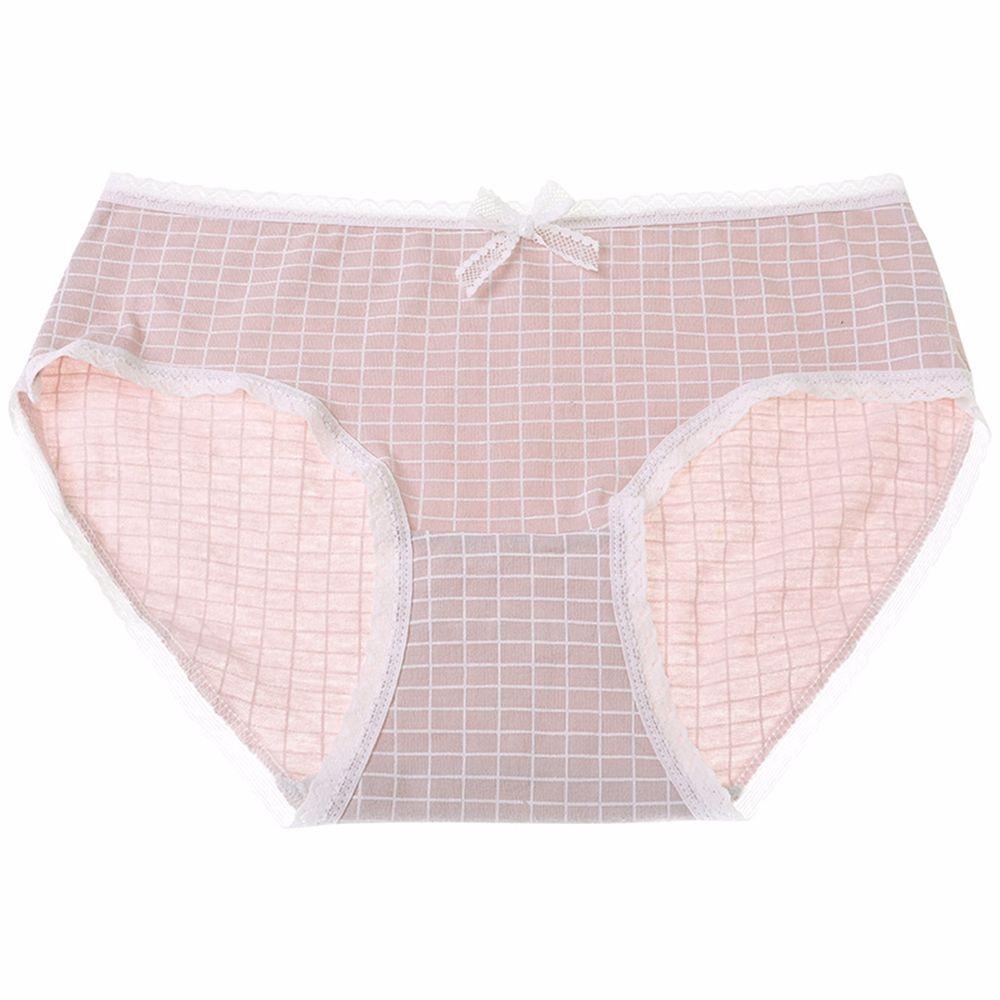 Quần Lót Cotton Viền Ren In Họa Tiết Trái Tim Phong Cách Hàn Quốc Quyến Rũ Cho Nữ