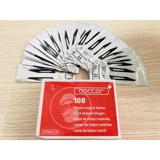 Dao rạch mụn doctor số 11 hộp 100 cái