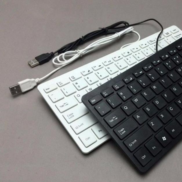 Bàn Phím Mini SSR K1000 Siêu Nhỏ Gọn - Phím nhẹ, êm, Keyboard Mini Cổng USB (LA6281)