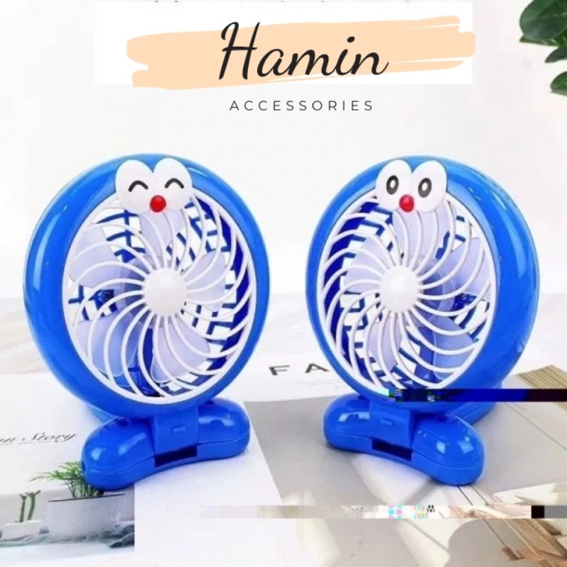 Quạt mini cầm tay 1195 hình thú siêu dễ thương