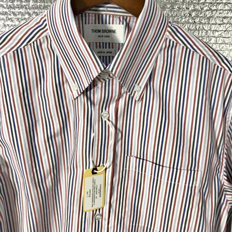 Áo sơ mi thom browne sọc