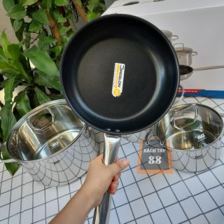 Bộ nồi 5 chiếc inox Elo Clio Plus