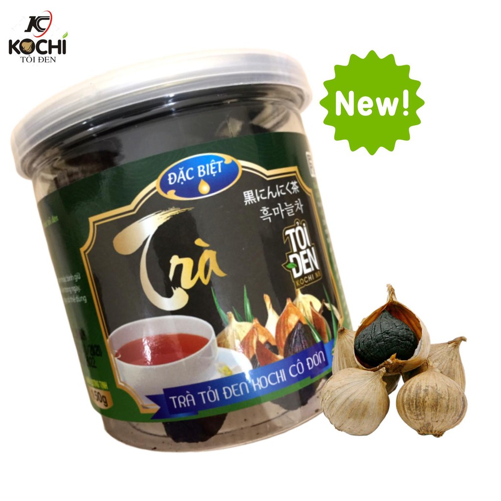 [ CHÍNH HÃNG ] Trà Tỏi Đen KOCHI Nguyên Củ Bóc Vỏ 150G