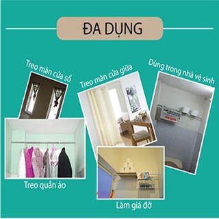 Thanh treo đồ đa năng 1m1 - 2m.