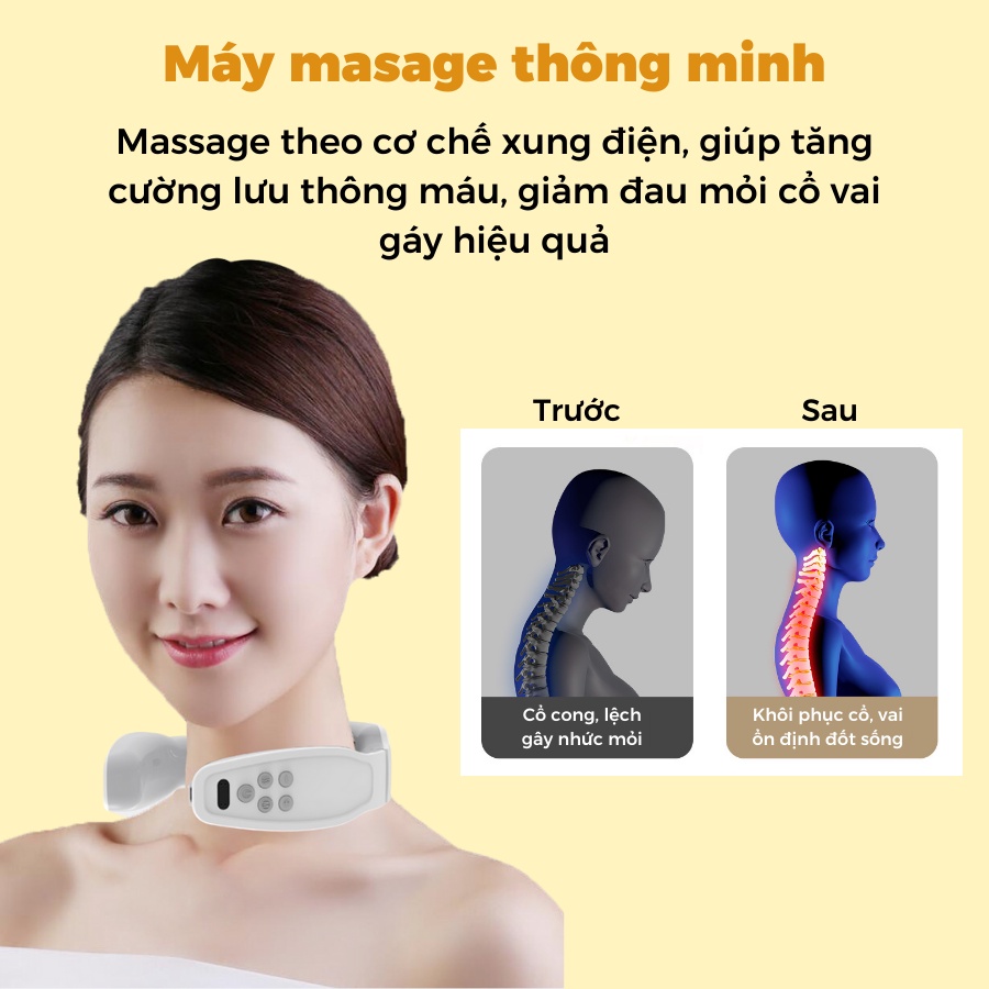 Máy Massage Cổ Vai Gáy Ailuen