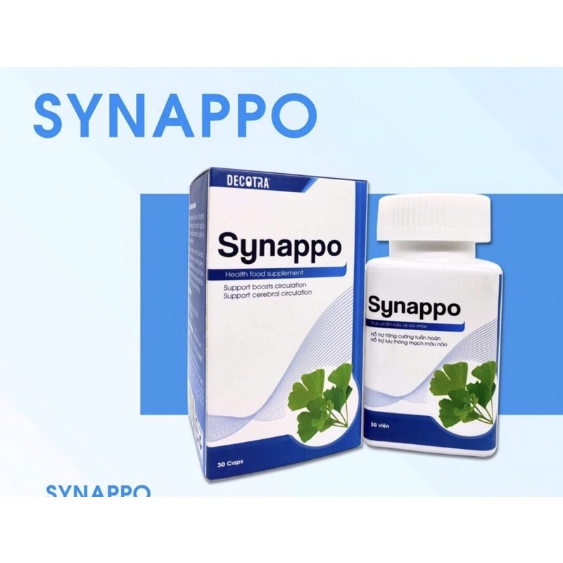 Hoạt huyết tiền đình Synapo_Hết nỗi lo rối loạn tiền đình