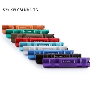 Đèn pin convoy s2 + có đèn pin osram kw cslnm1.đèn pin phản quang tg ed 6500k ánh sáng trắng mịn tiện dụng mang theo du lịch cắm trại