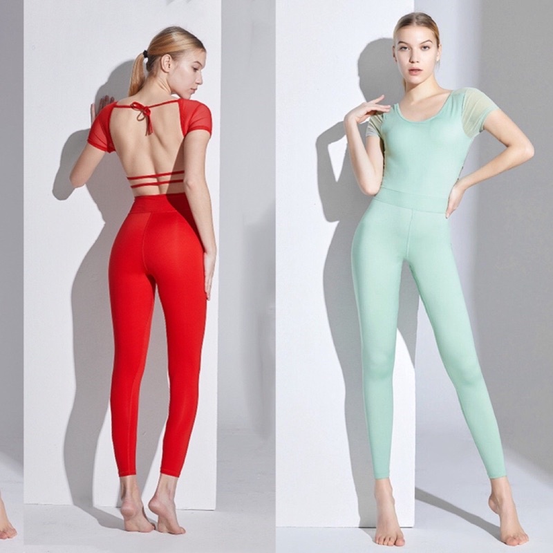 Bộ Jump Yoga Gym Cộc Tay J54