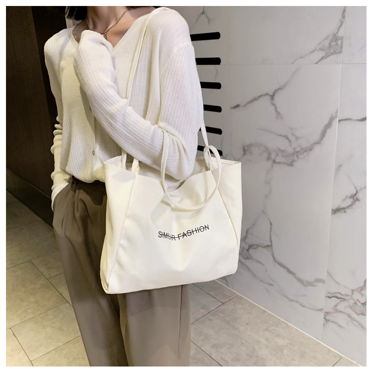 Túi xách IELGY vải canvas phong cách Hàn Quốc cho nữ