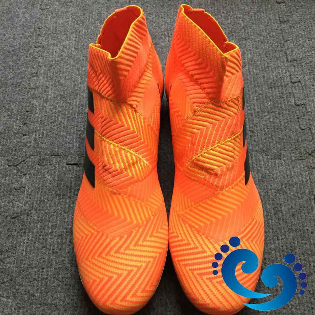Giày đá bóng Nemeziz 18 plus cam pha tự nhiên