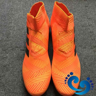 Giày đá bóng Nemeziz 18 plus cam pha tự nhiên (combo giày+túi)