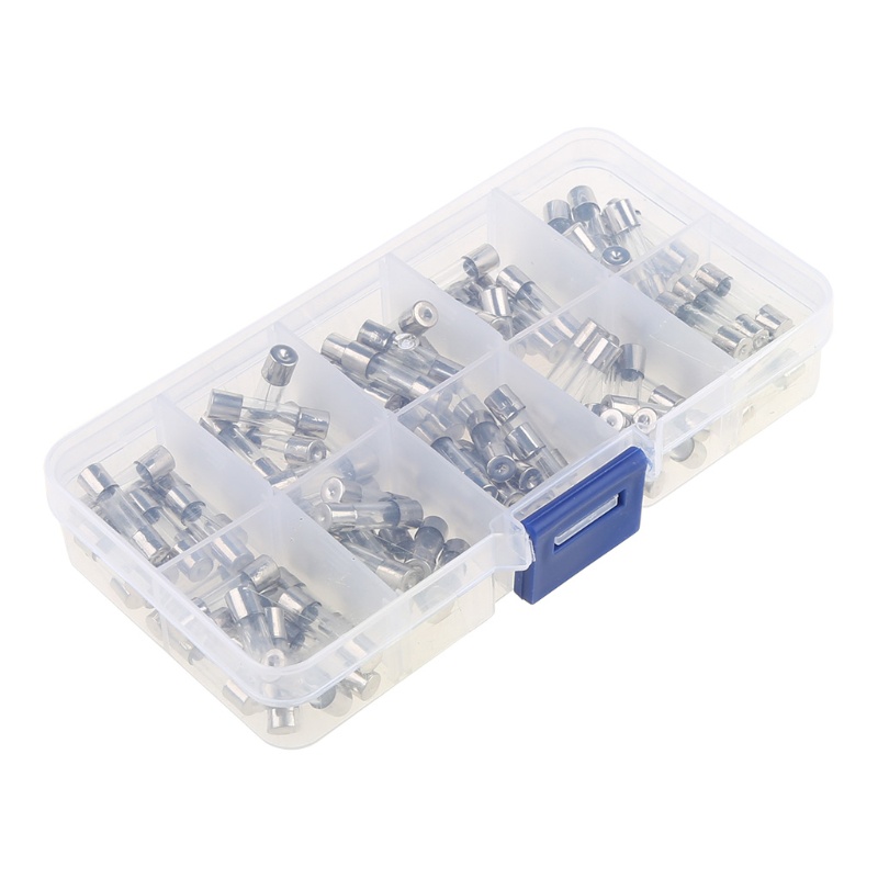 Set 100 Cầu Chì Ống Thủy Tinh Mini 250V Thay Thế Chuyên Dụng Cho Sản Phẩm Điện Tử